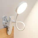 Bed Bedside USB Night Lamp Dimmable Clip-On LED Light Rechargeable Touch Type