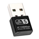 WD-4609AC 1200Mbps Mini USB Wireless WiFi Adapter Dual Band 2.4G 5G High Speed
