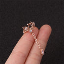Fashion Gift Ear Clip CZ Cuff Earrings Zircon Ear Cuff No Piercing Earring