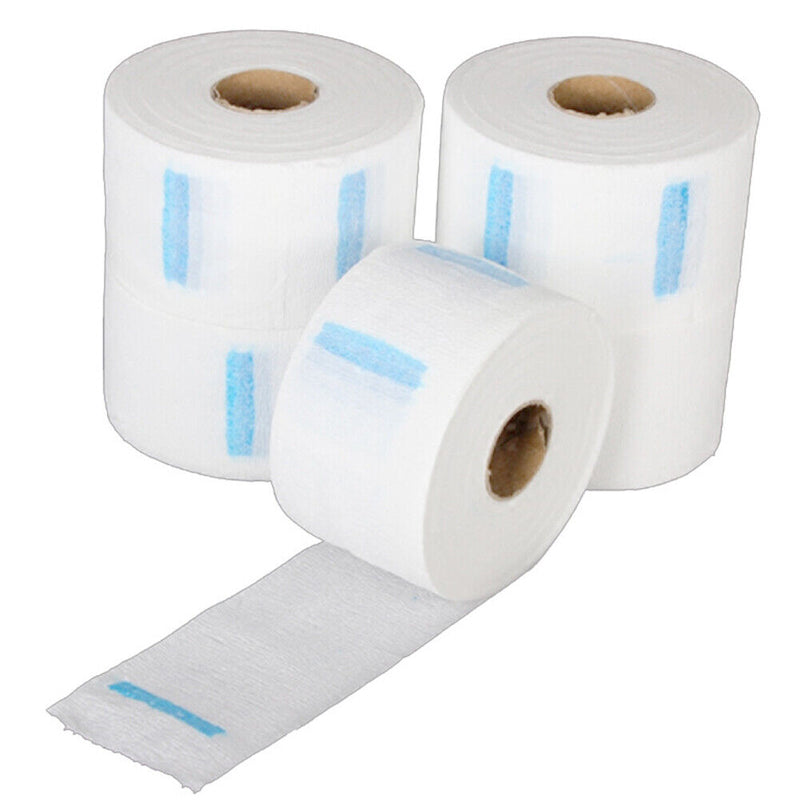 5 Rollers Ruffle Neck Covering Papers Salon Hairdressing Cutting Collar Wraps
