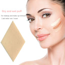 Diamond Foundation Sponge Puff Soft Wet Dry Sponge Cosmetic Tool (Beige) Newly