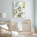 Canvas Painted Oil Paint By Numbers Flower Birds Wall Art Modern Bedroom Decor