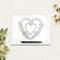 Love Lace Cutting Dies Stencil DIY ScrapbookingAlbum Embossing Template K5T9
