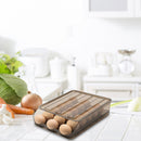 Household Egg Storage Box Drawer Fresh Refrigerator Egg Tray Holder (A) Newly