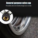 Tire Air Valve Stem Caps Auto Dustproof Caps Air Valve Dust Covers Crown Shape