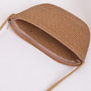 Women Straw Weave Flower Summer Beach Shoulder Crossbody Bag (Sunflower)
