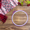 5pcs Cross Stitch Circle Set DIY Craft Round Hand Embroidery Hoops Rings   Newly