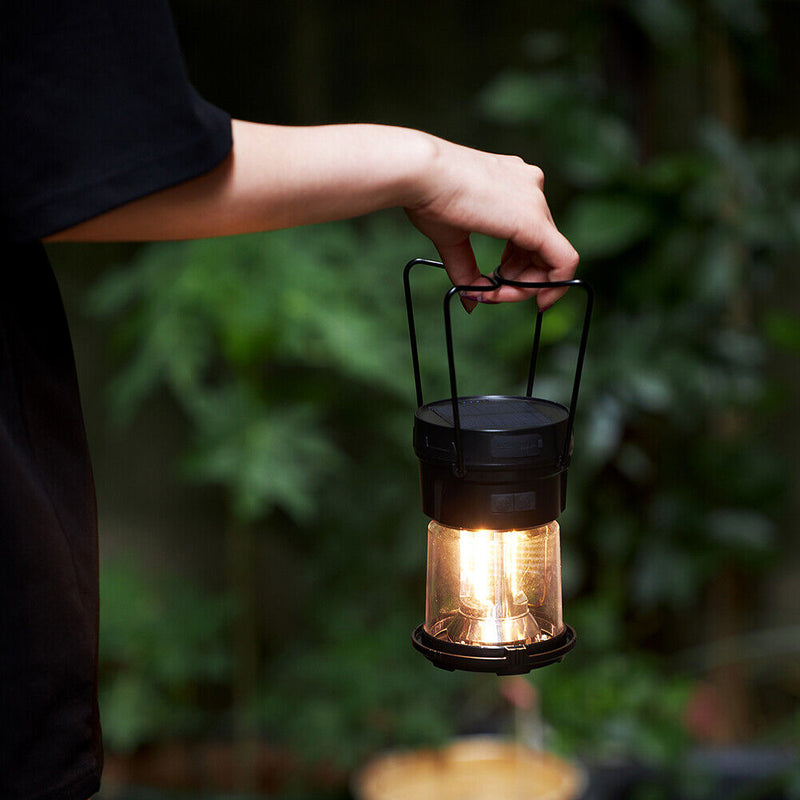 LED COB Camping Lantern 4 Modes Torch Light Waterproof Hanging for Travel Hiking