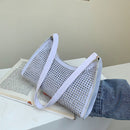 Fashion Rhinestone Shoulder Bag Ladies Diamond Female Travel Handbag Purse Bags