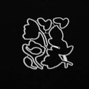 Transparent Silicone Flower Seal Embossing Tools Metal Paper Cut Card Molds