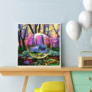 #A Water Ball Full Round Drill Diamond Painting Drawing Kit for Home Decoration