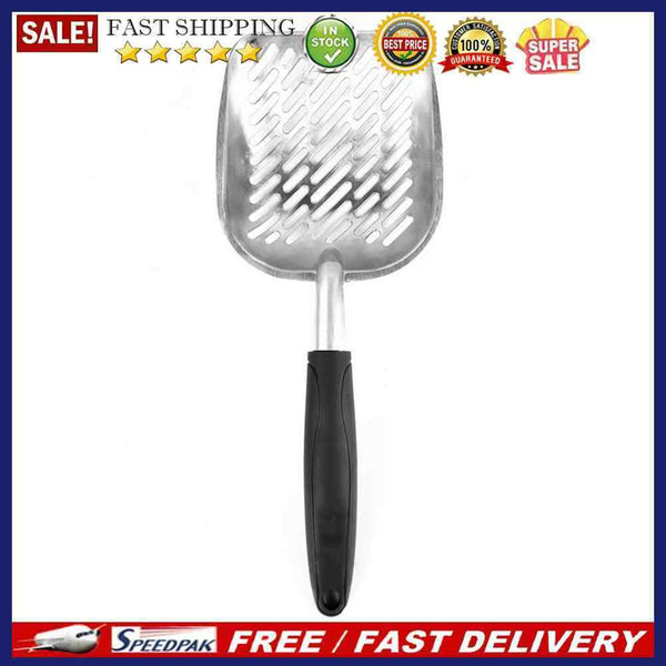 Aluminum Alloy Pet Cat Dog Metal Litter Scoop Shovel Sand Waste Cleaning To
