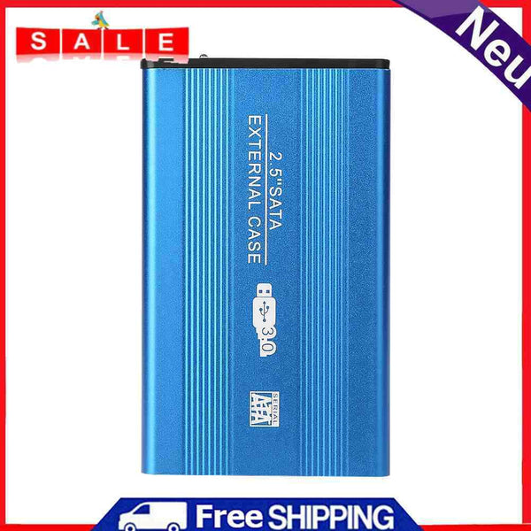 Aluminum Alloy 2.5"" External HDD SSD Box USB SATA3.0 Hard Drive Disk 6GB