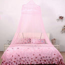 Children Bed Canopy Hanging Mosquito Net Princess Dome Bed Tent (Pink) Newly