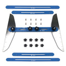 Stair gauge measuring ruler for stair steps partitions