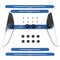 Stair gauge measuring ruler for stair steps partitions