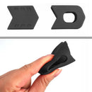Universal Silicone Bicycle Crank Protector MTB Crank Cover (Black) by Heummyo
