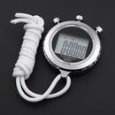 Chronograph Metal Digital Timer Stopwatch Sports Counter Waterproof Stopwat