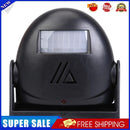 Welcome Chime Motion Sensor 10m Warning Doorbell Door Bell Alarm Black