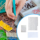 Diamond Painting Storage Book Kits Accessories (Self Sealing Bag+Stickers) Newly