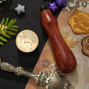 Animal Pattern Fire Painting Stamp Wax Seal for Stamping Envelope Card (C) Newly