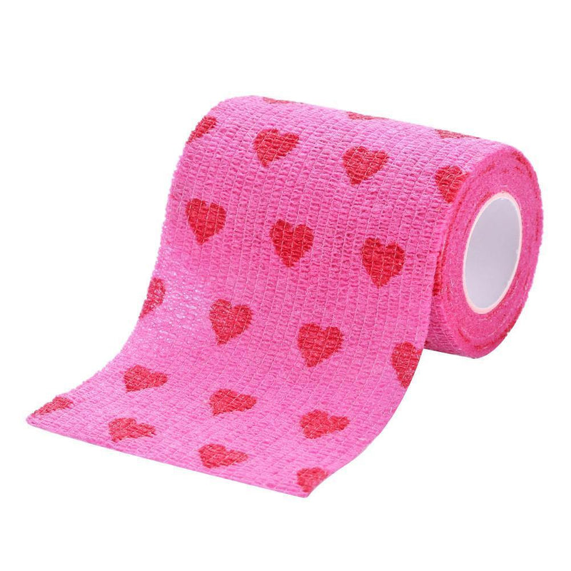 Pet Dog Cat Elastic Bandage Non-woven Pet Self Adherent Wound Tape (L) Newly