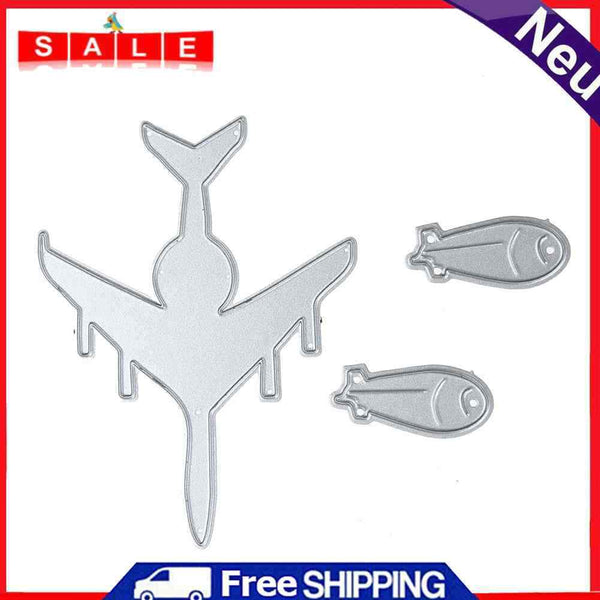 Fighter Plane Tool Set DIY Handmade Stencils Album Decor Cutting s