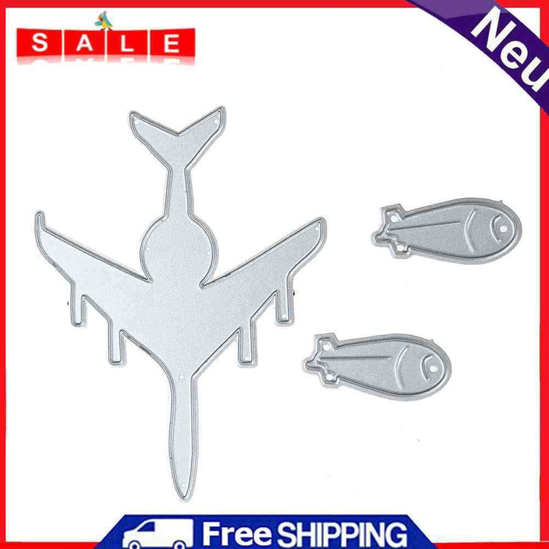 Fighter Plane Tool Set DIY Handmade Stencils Album Decor Cutting s