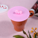 Silicone Leakproof Cup Lids Heat Resistant Reusable Sealed Cover (D)