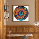 5D DIY Full Round Drill Diamond Painting Circle Abstract for Decor Art Handma