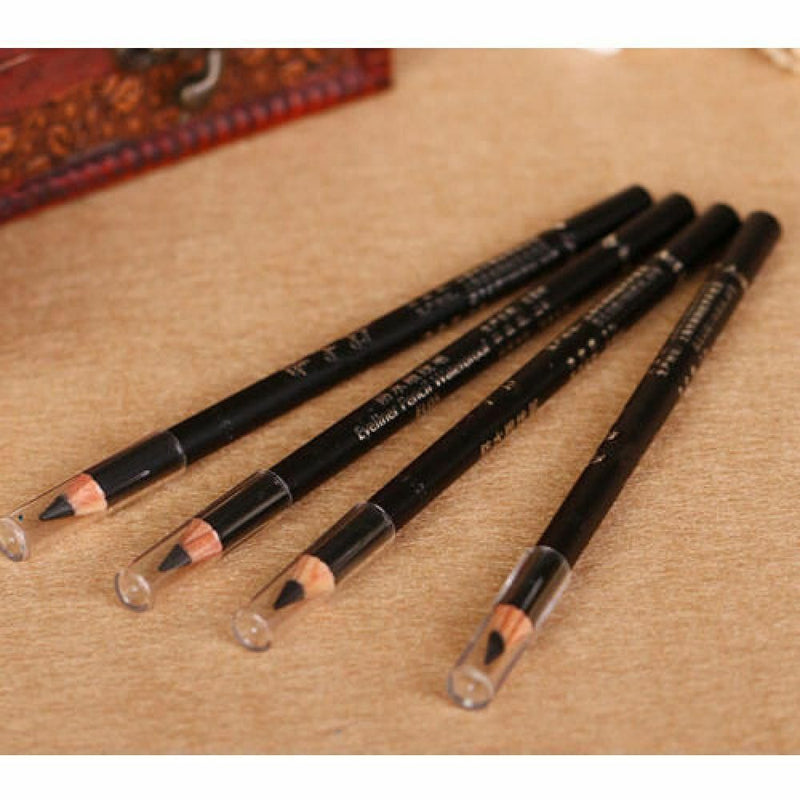 women Smooth Beauty Lasting Waterproof Makeup tool Eyeliner Pencil Black