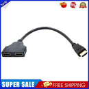 HDMI-compatible Splitter Cable 1 Male To 2 HDMI-compatible Female 1 In 2 Ou