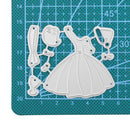 DIY Craft Cutting Dies Stencil Scrapbook Embossing Album Card Dress (GG0179-2253