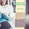 9pcs Aluminum Crochet Hooks Set Ceramic Handle Knitting Needles DIY Sewing