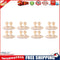 8Pcs Car Interior Clip Earphone Cable Clip Arrangement Panel Clamp(Beige)