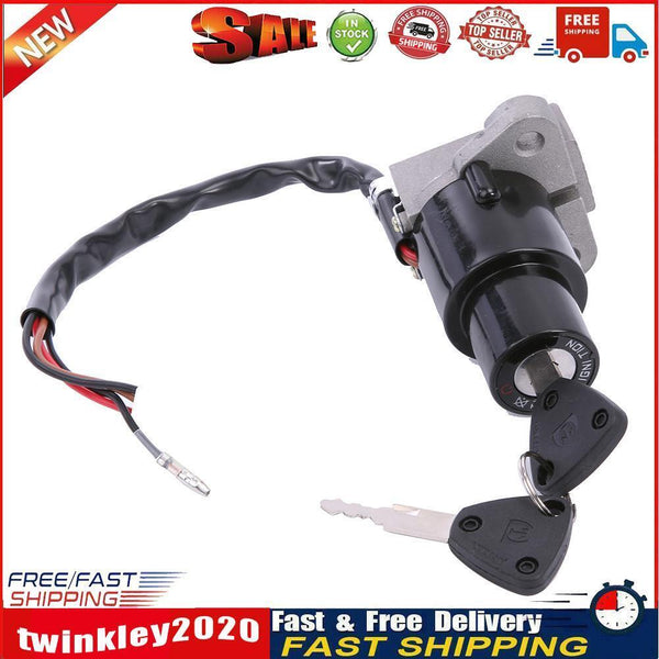 Motorcycle Ignition Switch Lock Assembly with 2 Keys for Yamaha DT 125R Newly