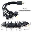 10 in 1 Universal USB Charging Cable Multi-Function Power Cord for Speaker Phone