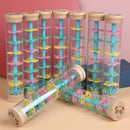 Education Sensory Rainmaker Rattle Stick Raindrop Sound Rain Musical Tube Newly