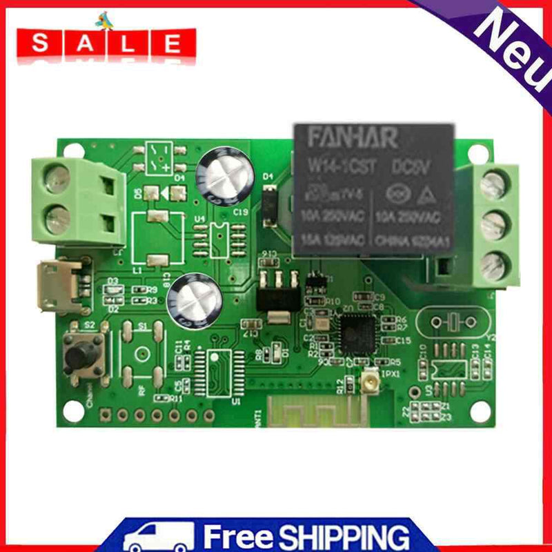 SONOFF DC12V/5-32V Wireless WiFi Smart Switch Tapping/Self Locking Module