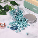 200pcs Octagon Sealing Wax Blue Wax Beads for Envelope Invitation DIY (B)