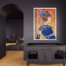 DIY Part Drill Special-shaped Diamond Painting Elegant Lady Mosaic (Y035)