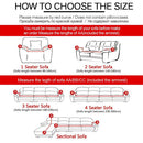 Feather Tight Wrap Elastic Slipcovers All-inclusive Sofa Cover (1 Seat)