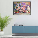 5D DIY Diamond Painting Kits Desktop Flowers Full Square Drill Wall Decor A