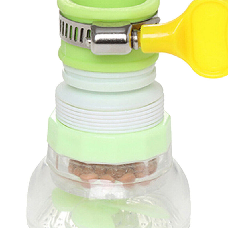 Kitchen Faucet Spouts Tap Splash-Proof Water Purifier Filter Tools (Green) Newly