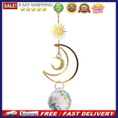 Lighting Accessories Moon Sun Ball Crystal Suncatcher Curtain Car Home Pend