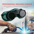 Welding Cutting Welders Safety Goggles Glasses Flip Clear Lenses Green L6C0 A8K4