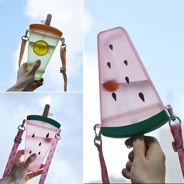 Drinkware Drinking Cup Water Bottle With Straw Juice Cup Popsicle Cups