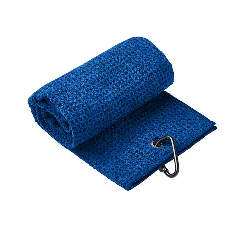 Golf Towel Waffle Cycling Sports Running Yoga Fitness Towels with Buckle Clip