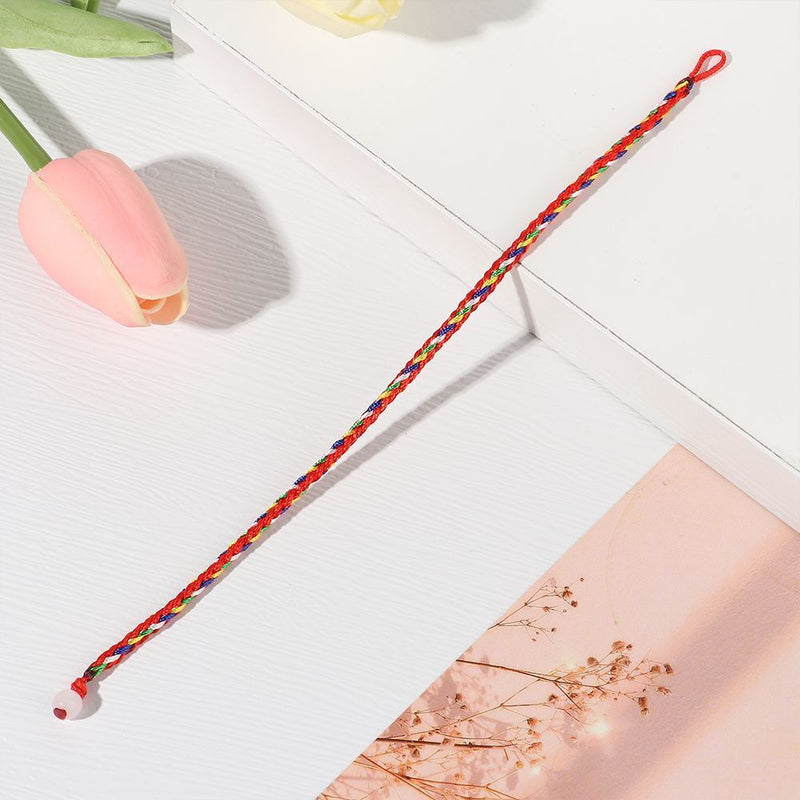 Handmade Hand-woven Bracelet Gift For Couple Jewelry Gifts Red Rope Bracelet