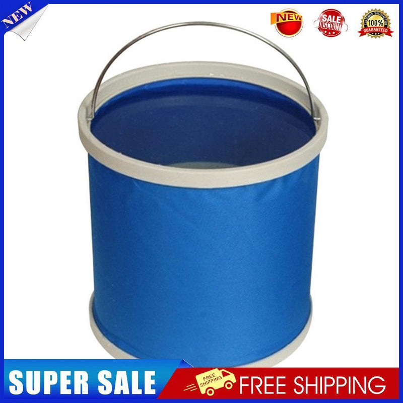 Folding Bucket Outdoor Fishing Camping Picnic Water Storage Container (11L)